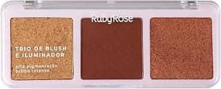 Trio De Blush E Iluminador HL90 B30 BH20 HBF5832 Ruby Rose